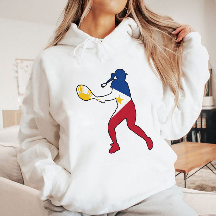 Alexandra Eala Tennis Philippines Flag T Shirt