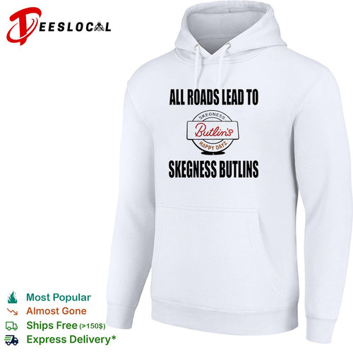 All Roads Lead to Skegness Butlins Happy Days Skegness Butlins Resort travel shirt