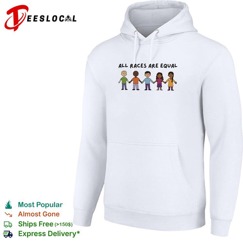 All races are equal cartoon shirt