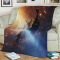 All Might Fleece Throw Blanket