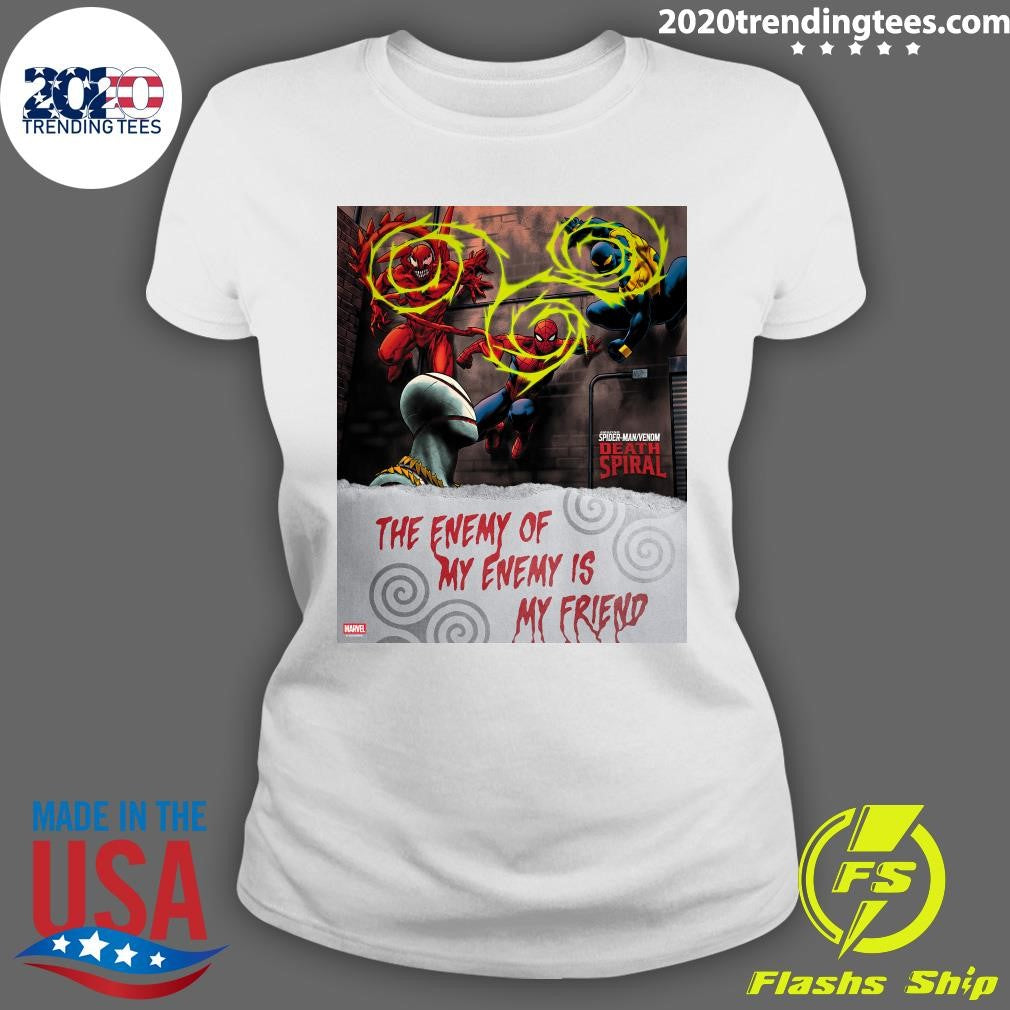 Amazing Spider-Man Death Spiral The Enemy Of My Enemy Is My Friend Shirt