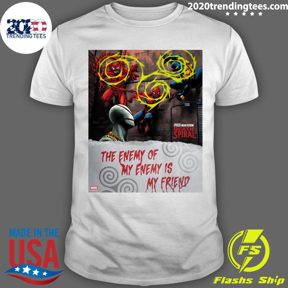 Amazing Spider-Man Death Spiral The Enemy Of My Enemy Is My Friend Shirt