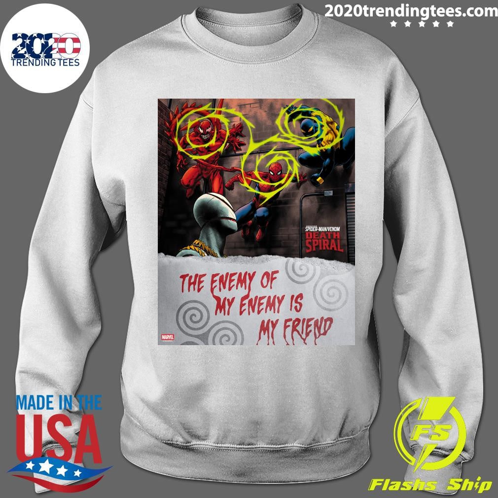 Amazing Spider-Man Death Spiral The Enemy Of My Enemy Is My Friend Shirt