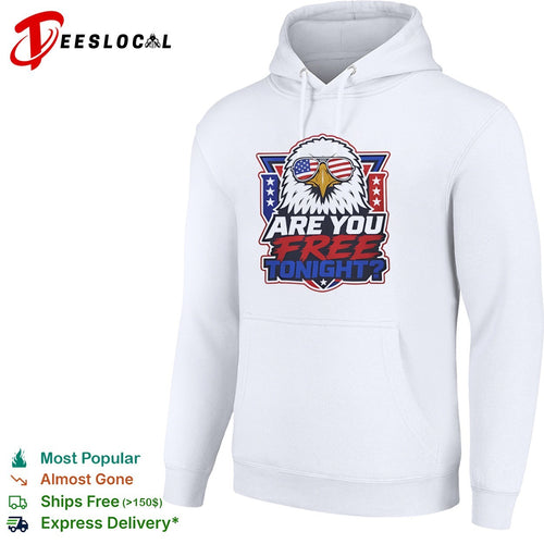 American Eagle Patriotic Flag Sunglasses Are You Free Tonight shirt