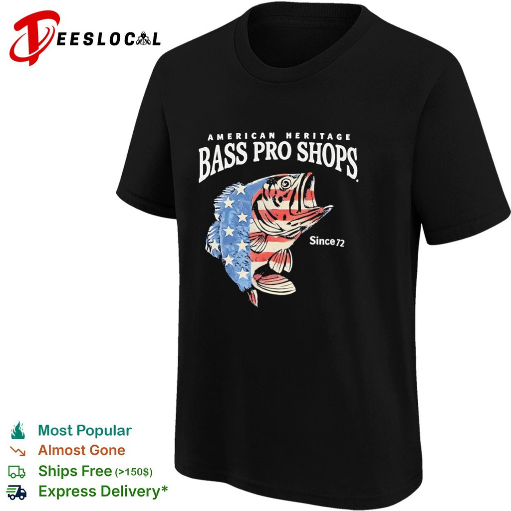 American Heritage Bass Pro Shops Since 72 shirt