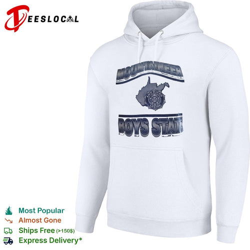 American Legion Mountaineer Boys State state map shirt