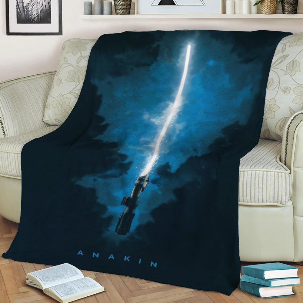 Anakin Fleece Throw Blanket