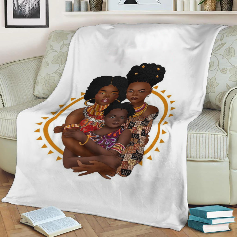 Ancestry Fleece Throw Blanket