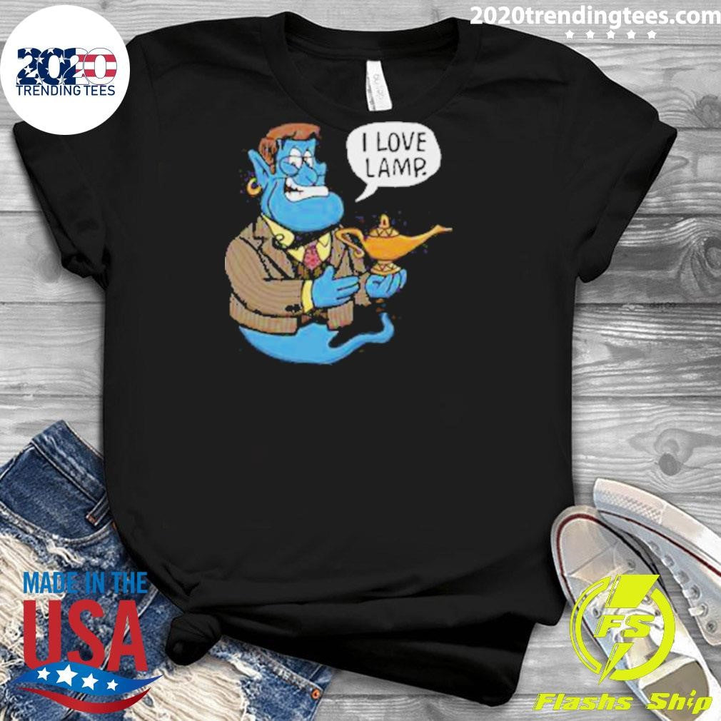 Anchor Genie I Love Lamp Shirt