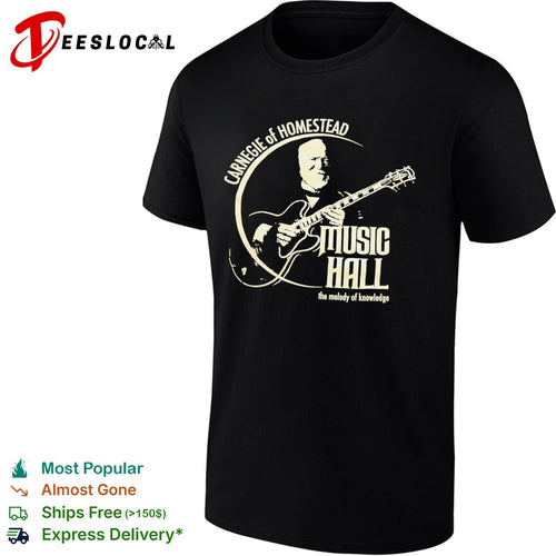 Andrew Carnegie Carnegie of Homestead Music Hall the melody of knowledge shirt