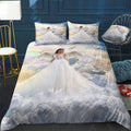 Angel Bedding Set (Duvet Cover & Pillow Shams)
