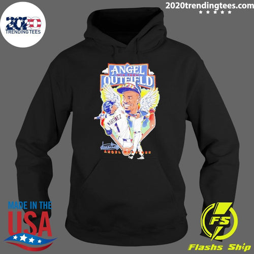 Angel Martinez In The Outfield Cleveland Guardians Signature Shirt