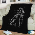 Anime Dragonball Saiyan Fleece Throw Blanket