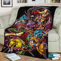 Anime Hero Fleece Throw Blanket