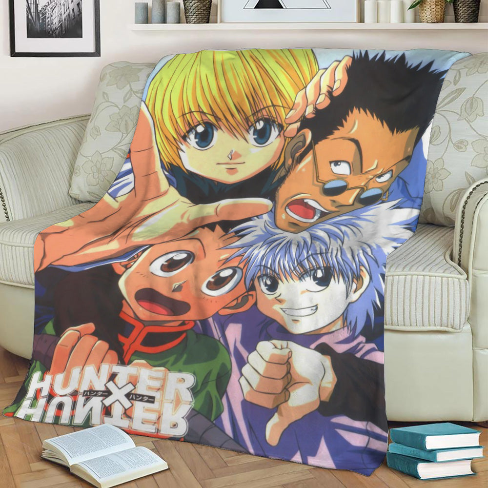 Anime Hunter X Hunter Fleece Throw Blanket