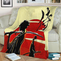 Anime Samurai Champloo Fleece Throw Blanket