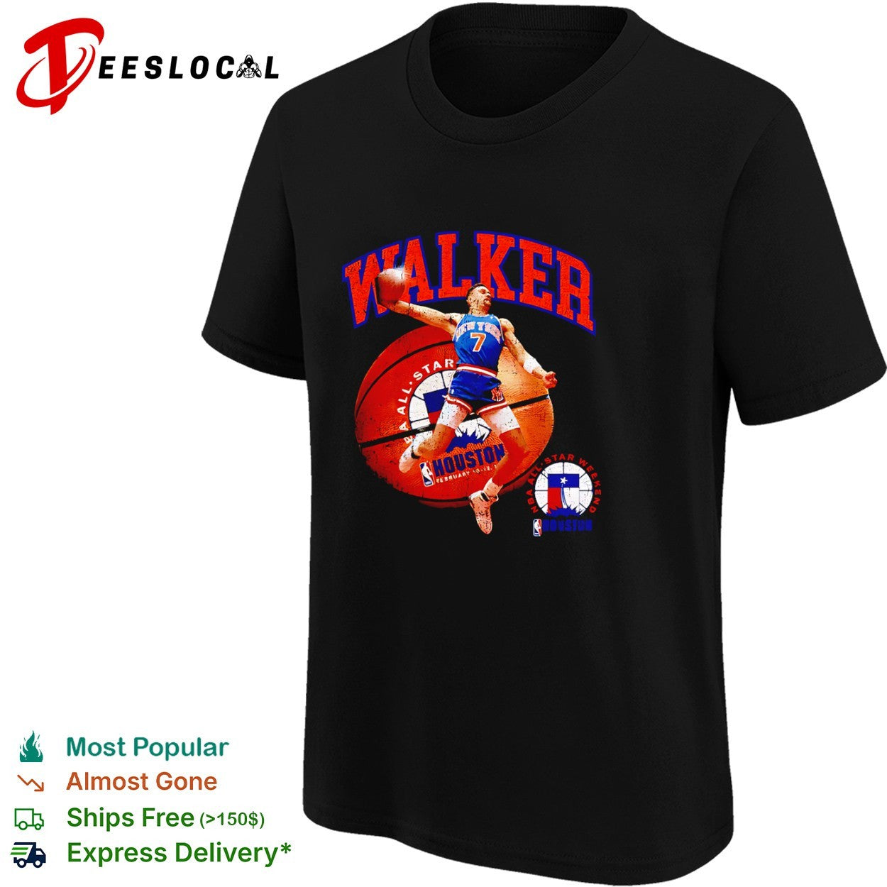 Antoine Walker New York Knicks 2006 NBA All Star Weekend Houston shirt
