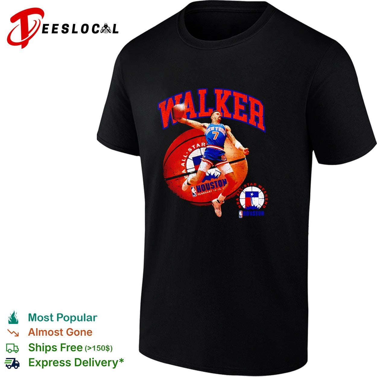 Antoine Walker New York Knicks 2006 NBA All Star Weekend Houston shirt