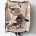 Appa Woven Tapestry Throw Blanket with Fringe
