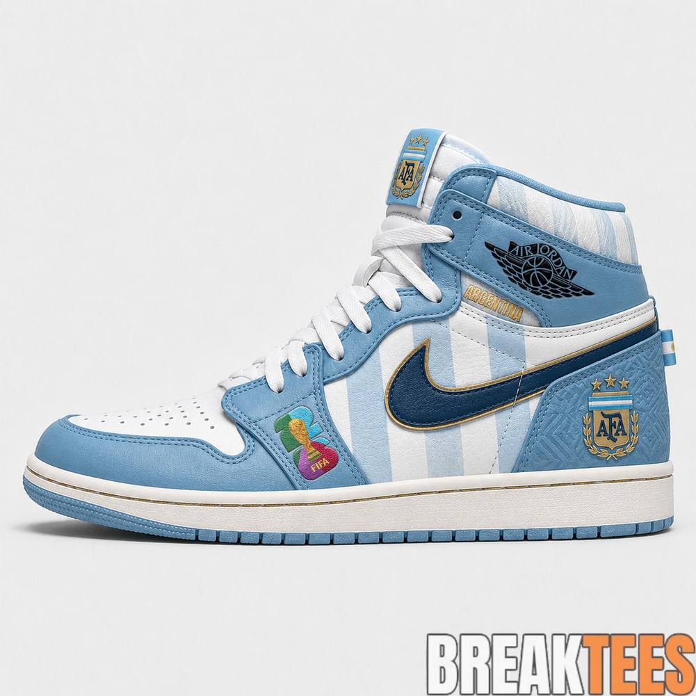 Argentina National Football Team WC26 Special Edition Air Jordan 1 Sneaker