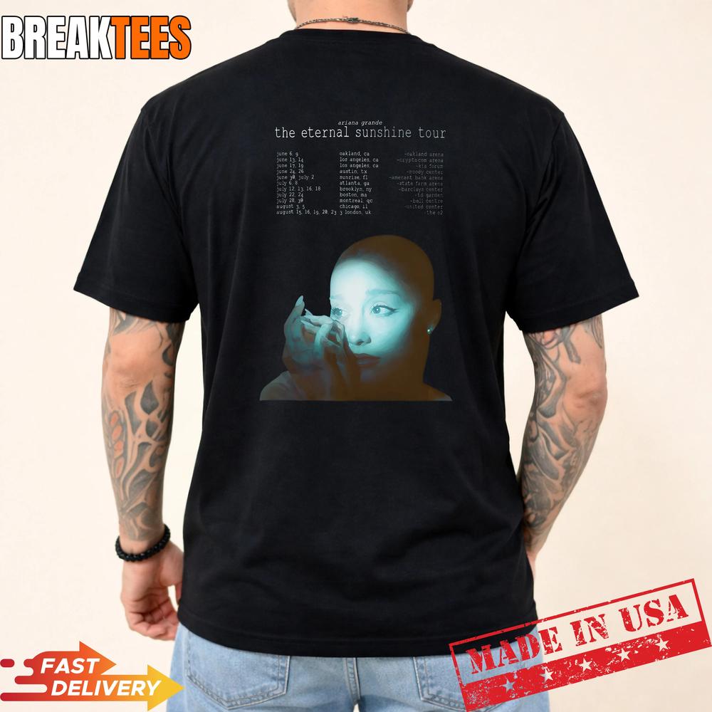 Ariana Grande 2026 The Eternal Sunshine Tour Shirt