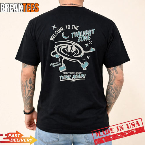 Ariana Grande Merch Twilight Zone Think Again Shirt