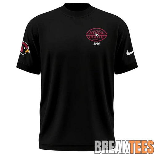 Arizona Cardinals Tackling Mental Heath T-Shirt