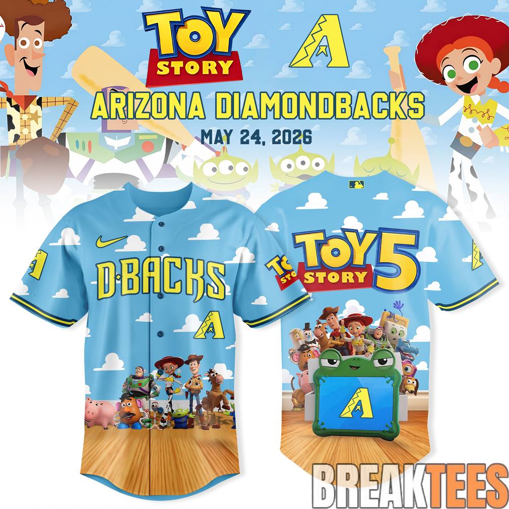 Arizona Diamondbacks x Toy Story 5 Exclusive Baseball Jersey