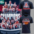 Arizona Wildcats Basketball Regular Season Champions 2026 Shirt