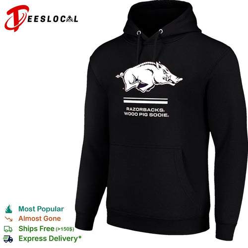 Arkansas Razorbacks Wooo Pig Sooie logo Shirt