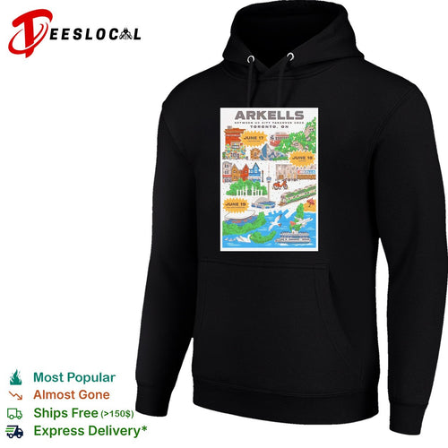 Arkells Between Us City Takeover 2026 Toronto ON June 17 18 19 Lee Palace History shirt