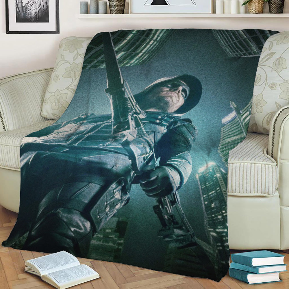 Arrow Fleece Throw Blanket