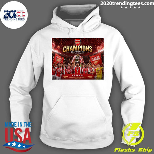 Arsenal Crowned Championship Winners 2025-2026 Shirt