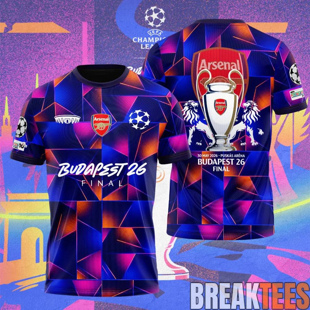 Arsenal UCL Budapest Final 2026 Shirt