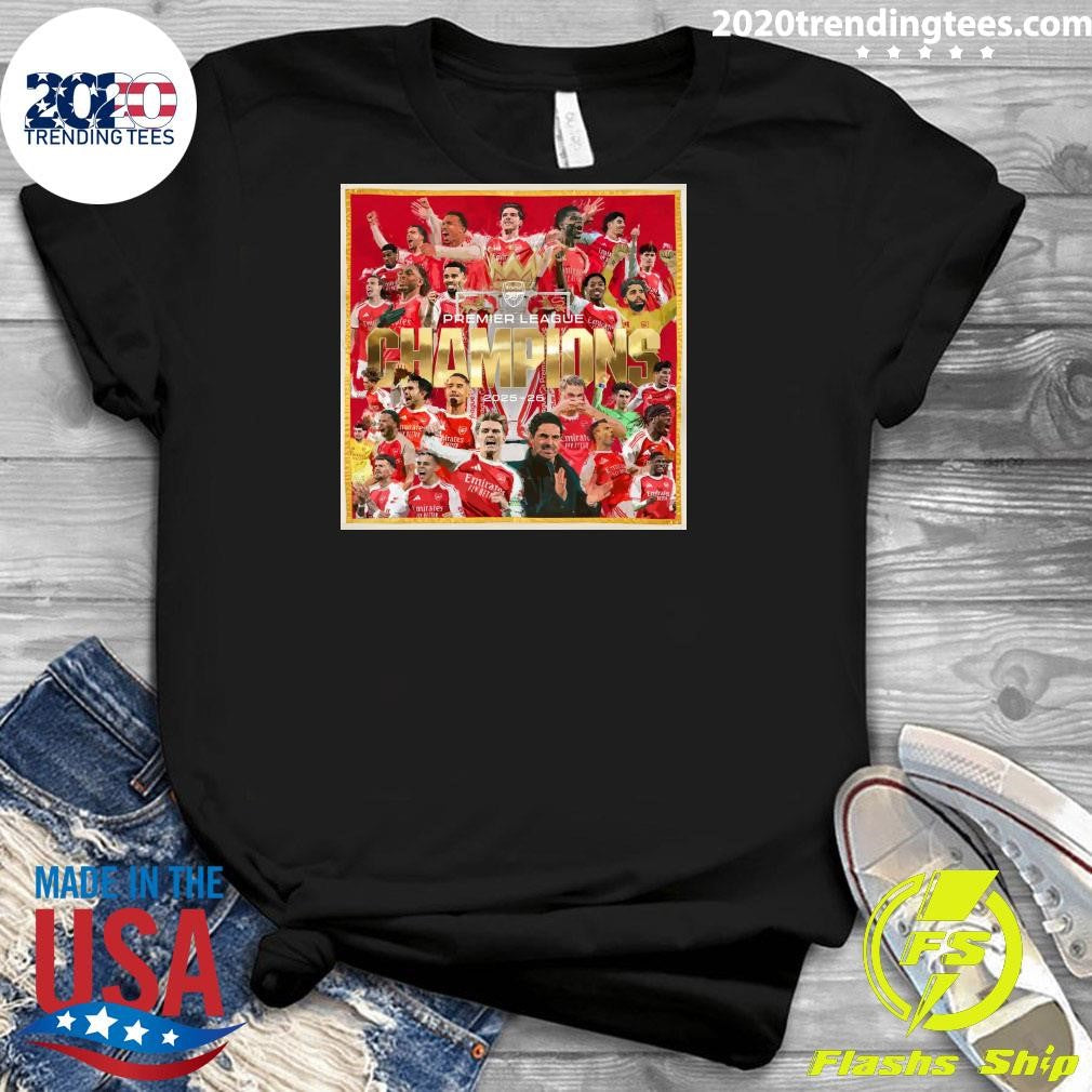 Arsenal Win Premier League Title 2025-2026 Shirt