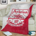 Arsenal 1949 Crest Fleece Throw Blanket