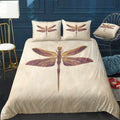 Art Nouveau Dragonfly Bedding Set (Duvet Cover & Pillow Shams)