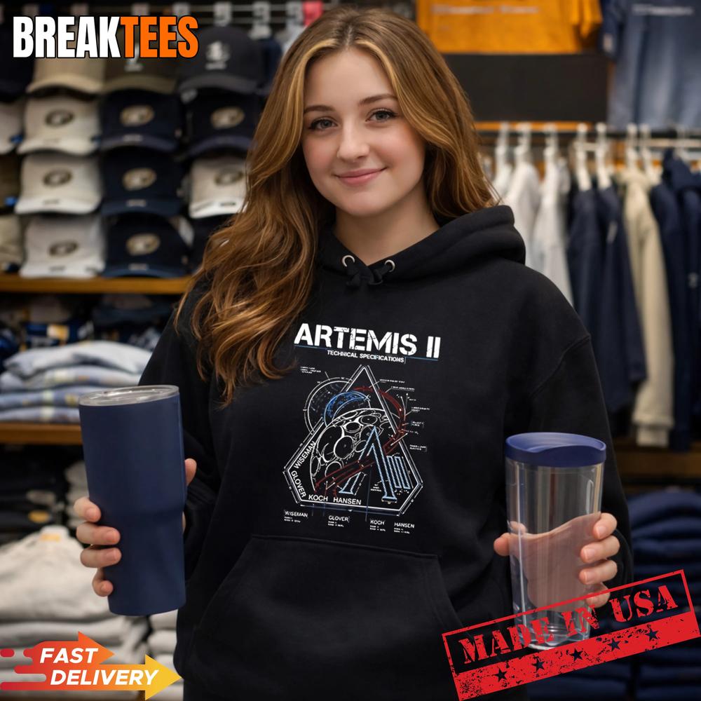 Artemis II Technical Specifications T-Shirt