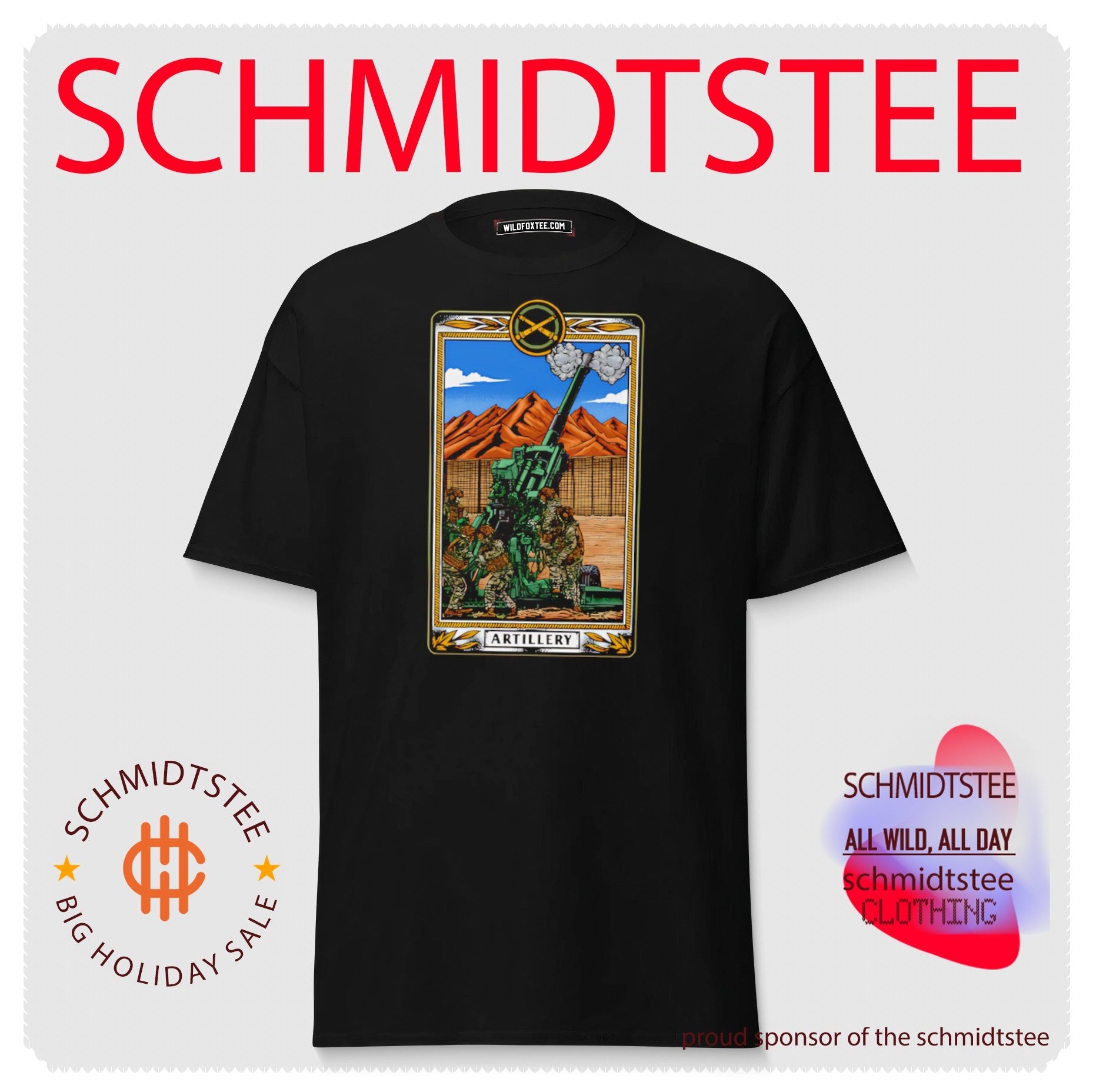 Artillery Cannon Military Soldiers army shirt
