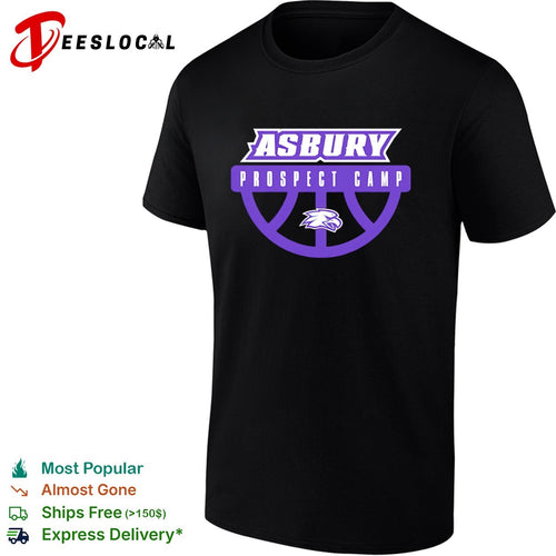 Asbury Prospect Camp basketball eagle mascot logo shirt