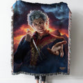 Astarion Ancunu00edn Woven Tapestry Throw Blanket with Fringe
