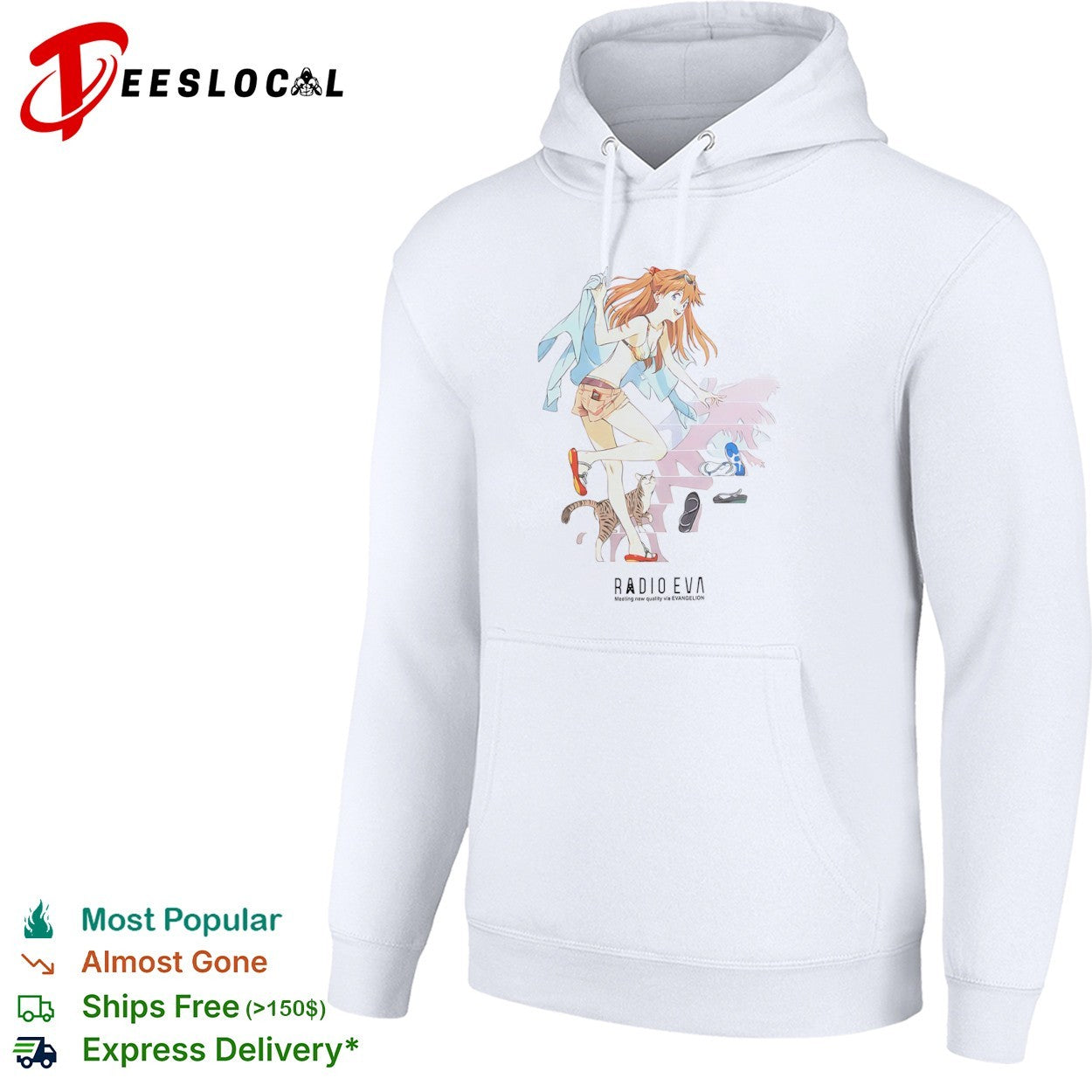 Asuka Langley Soryu Evangelion RADIO EVA Meeting new quality via shirt