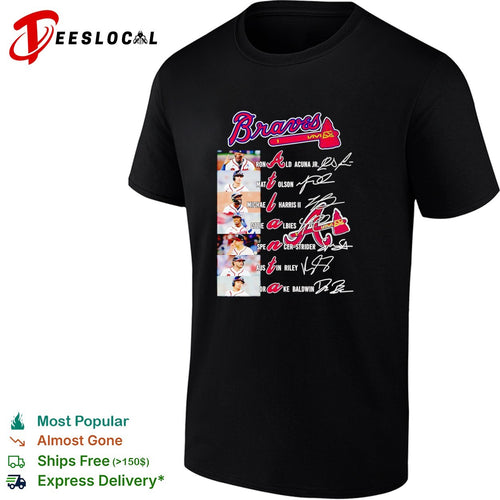 Atlanta Braves Ronald Acuna Jr Matt Olson Michael Harris II Ozzie Albies Spencer Strider Austin Riley shirt