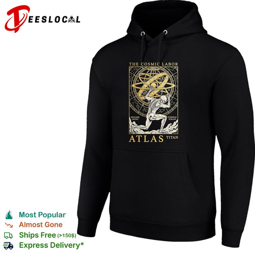 Atlas titan cosmic labor armillary sphere skeleton astronomy shirt
