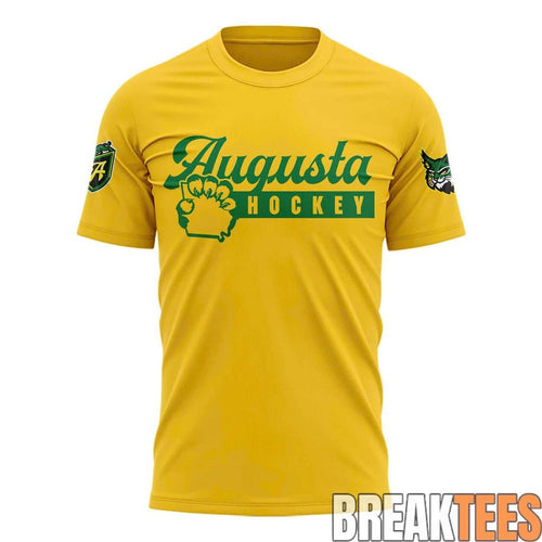 Augusta Lynx Yellow Green Stroke Tee