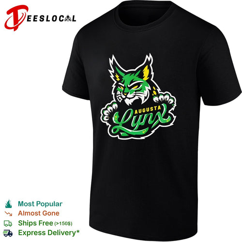 Augusta Lynx mascot logo shirt