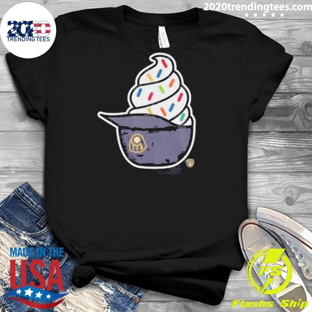 Awesome Milwaukee Brewers Ice Cream Shirt