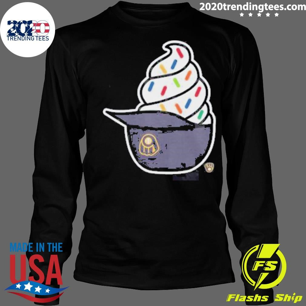Awesome Milwaukee Brewers Ice Cream Shirt