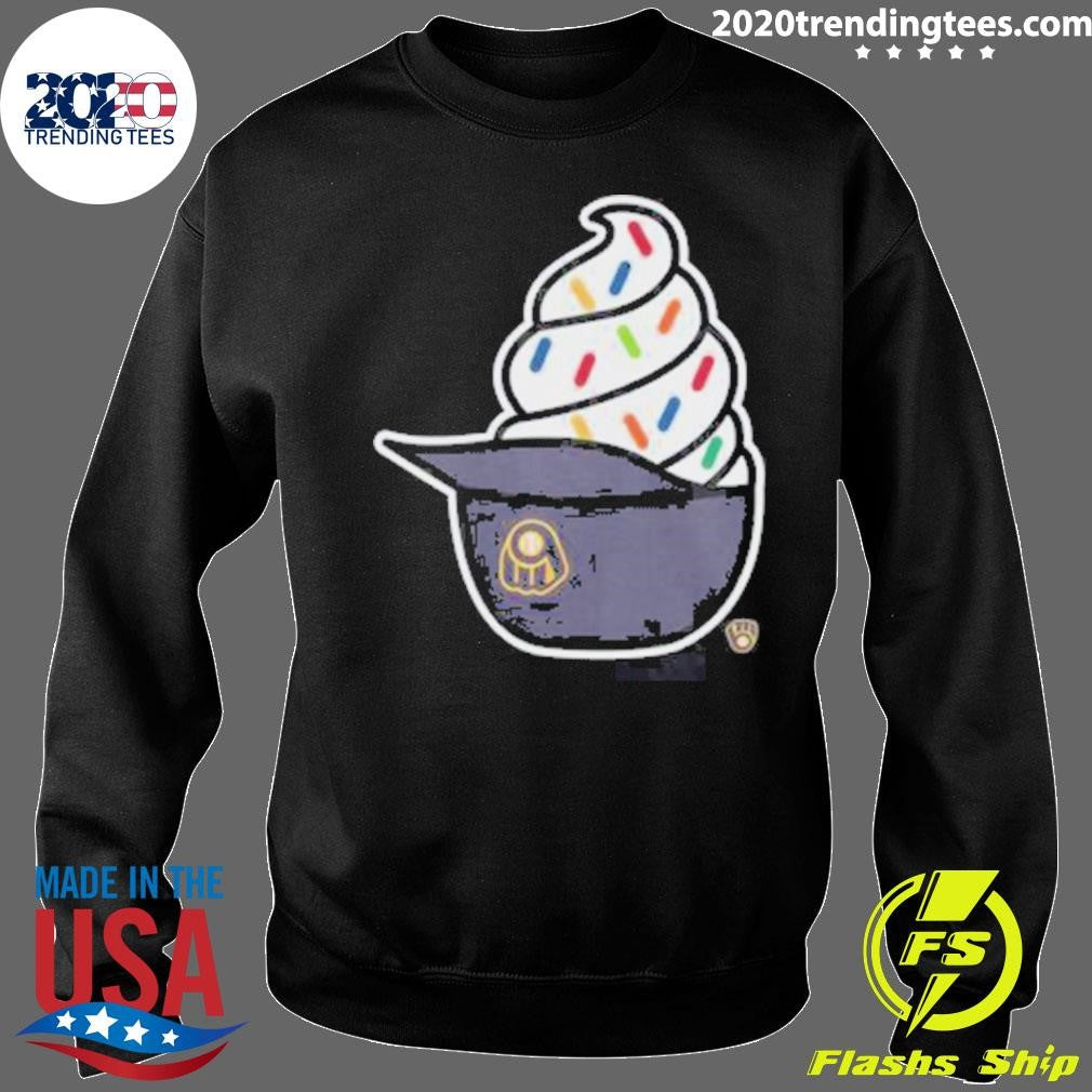 Awesome Milwaukee Brewers Ice Cream Shirt