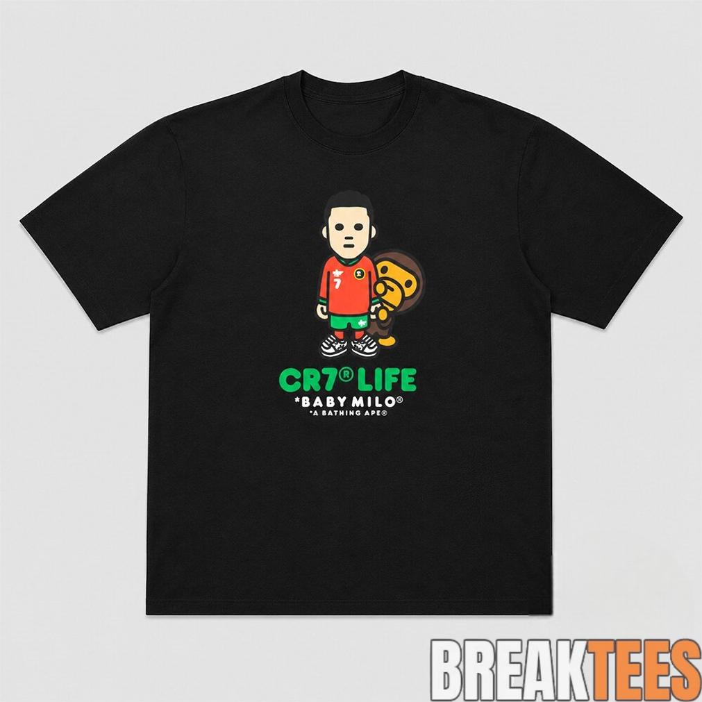 BAPE CR7 Life Baby Milo A Bathing Ape Shirt